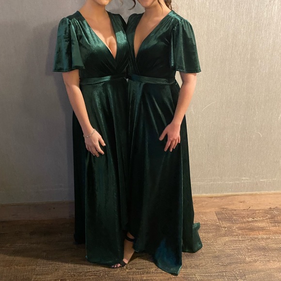 JJs House Dresses Jjs House Emerald Green Bridesmaid Dress Poshmark